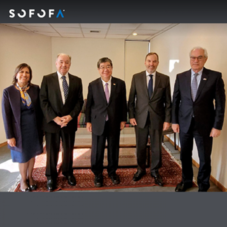 SOFOFA se reúne con el Embajador de Japón en Chile Shibuya Kazuhisa