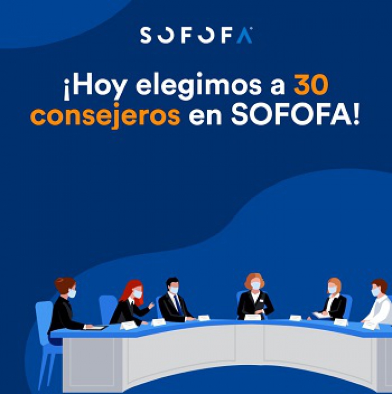 Con participación del 100% de las empresas socias, SOFOFA elige 30 consejeros para el período 2021-2025