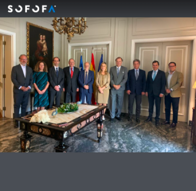 Consejo Empresarial Chile – España de SOFOFA se reúne con el embajador español, Rafael Garranzo